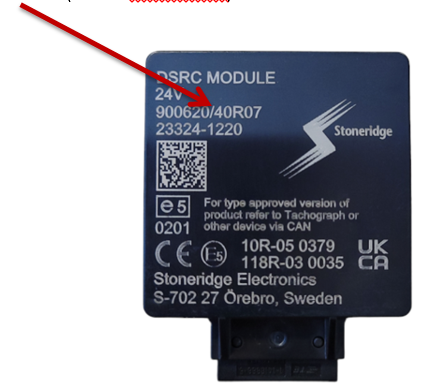 DSRC antenna Stoneridge